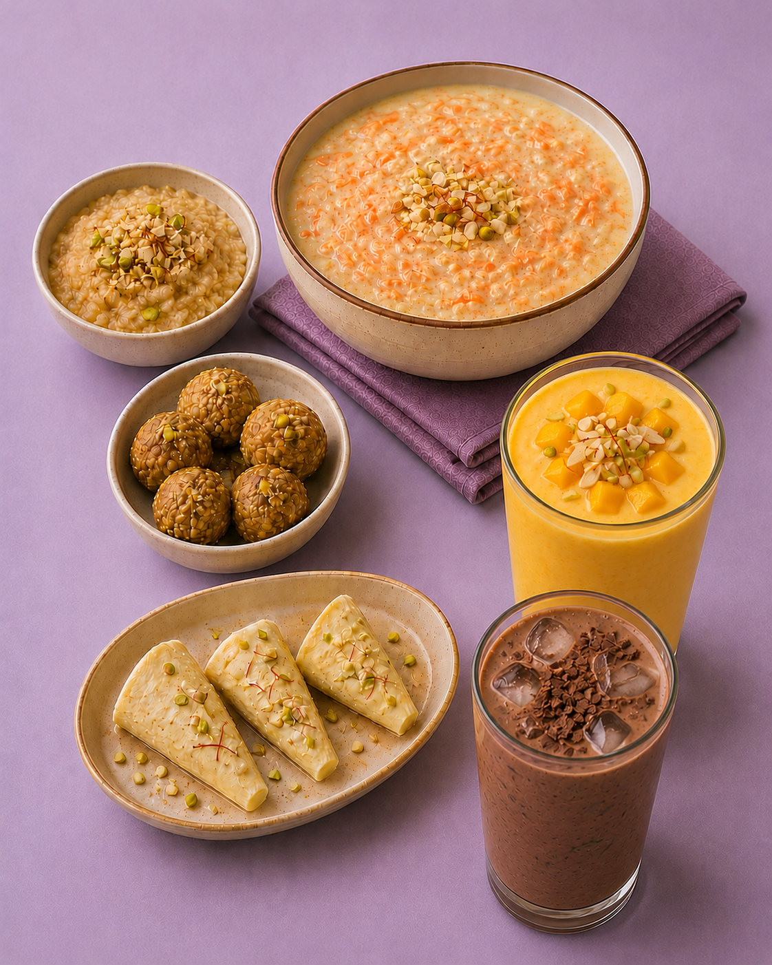 Desserts & Drinks recipe section poster